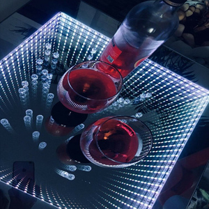 Abyss โต๊ะบาร์เอฟเฟ็กต์ภาพ3D โลโก้,โต๊ะกาแฟสำหรับตกแต่งโต๊ะบาร์สไตล์พังก์โต๊ะสเตอริโอ - Product Image 2