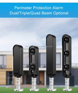 Không Thấm Nước 4 dầm hồng ngoại dò cảm biến 200m tần số tùy chọn ngoài trời nhà chu vi hàng rào an ninh báo động chùm cảm biến - Product Image 2