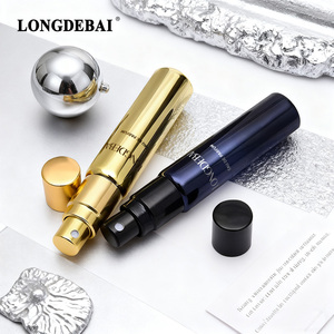 New Arrival Custom Perfume <b>Spray</b> <b>Bottle</b> Perfume Glass Sample <b>Bottle</b> 10ml Gold Silver Black Round <b>Empty</b> Perfume <b>Bottle</b> with Lid - Product Image 3