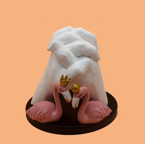 KIT de sculpture souvenir <span class=keywords><strong>moulage</strong></span> 3d bébé bricolage 3d kit de coulée à la main alginate kit de coulée de moule à la main - Product Image 6
