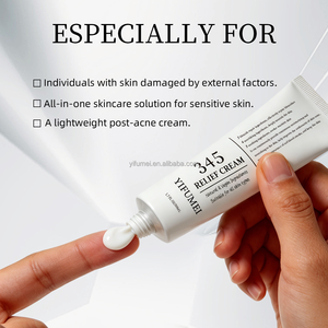Crème pour le visage 345 de Corée du Sud <span class=keywords><strong>en</strong></span> tube aluminium, lotion de beauté de qualité supérieure, crème apaisante, vitamine E, crème pour le visage <span class=keywords><strong>en</strong></span> marque privée - Product Image 2