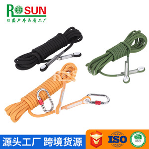 Safety Rope Rescue Rope 1 Ton 3 Tons Load Capacity High Strength Polyester Yarn Outdoor Use - Product Image 3