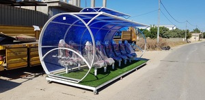 Banquillos Portátiles de Lujo de 2 Filas para Fútbol, Bancos de Reserva para Equipos de Fútbol con Asientos <span class=keywords><strong>VIP</strong></span> SPY-<span class=keywords><strong>VIP</strong></span> - Product Image 4