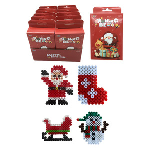 <span class=keywords><strong>Perline</strong></span> in Plastica Divertenti di Alta Qualità per <span class=keywords><strong>Puzzle</strong></span> Fai-da-Te, Tema Natalizio, <span class=keywords><strong>Perline</strong></span> Perler da 5 MM per Bambini - Product Image 3