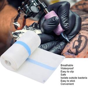 Venda Desechable Impermeable Transparente para el Cuidado Posterior del <span class=keywords><strong>Tatuaje</strong></span> de 3.94 Pulgadas X 11 Yardas, Película Protectora de Barrera para la Curación Inicial del <span class=keywords><strong>Tatuaje</strong></span> - Product Image 6