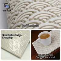 Tapis en silicone de qualité supérieure, livraison rapide, non toxique, épais, protège-table, réutilisable, anti-déversement, pour la maison et les animaux de compagnie