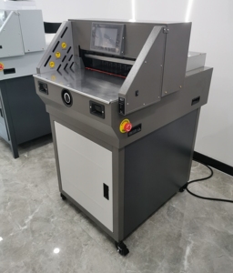 E460T 460mm 18 इंच A3 + बिजली कागज गिलोटिन कटर काटने की मशीन के साथ टच स्क्रीन फैक्टरी मूल्य - Product Image 3
