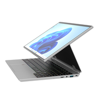 Nouvel Ordinateur Portable 2-en-1 Tactile 14 Pouces 2026 sous Windows 11, Intel N95, 512 Go/1 To de RAM, pour Entreprise et Éducation, avec Clavier RGB