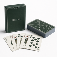 Cartes à jouer promotionnelles écologiques personnalisées avec emballage en boîte sur mesure pour événements B2B, cadeaux et activation en vente au détail