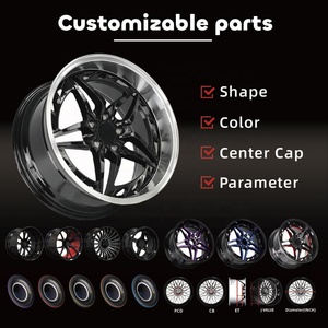 Grandes jantes forgées sur mesure haute résistance pour SUV, camion tout-terrain 4x4, <span class=keywords><strong>6x6</strong></span>, 22x12, 24x14, 26x14, 26x16 pour <span class=keywords><strong>Ford</strong></span> F-150 - Product Image 5