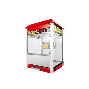 Arabalı ve Ticari Vitrin Tasarımlı Elektrikli Patlamış Mısır Makinesi, Fast Food ve Etkinlik İşletmeleri için - Product Image 1
