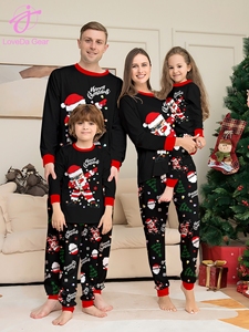 Loveda Venta al por Mayor, Conjunto de Pijamas Navideños Familiares 2026, Ropa de Dormir Suave para Mujeres, Hombres y Niños, Pijamas de Manga Larga con Pantalones - Product Image 3