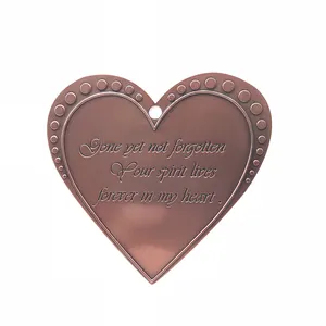 Etiqueta colgante de memoria única para campanas de viento, gota de metal, memoria de los muertos - Product Image 1