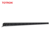 Barre lumineuse LED à une rangée de 195 W, 50 pouces, 12 V, 24 V, accessoire pour camion, pour voiture tout-terrain