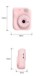 Appareil Photo Instantanné Numérique avec Impression Thermique pour Enfants, Filles et Garçons, Vidéo et Enregistrement, Version Améliorée, Stock d'Usine - Product Image 5