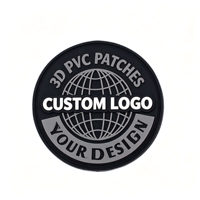 Badge logo personnalisé thermocollant en caoutchouc souple 3D pour sacs, chapeaux, vestes – Promotion de marque, OEM, ODM, échantillonnage rapide, direct usine