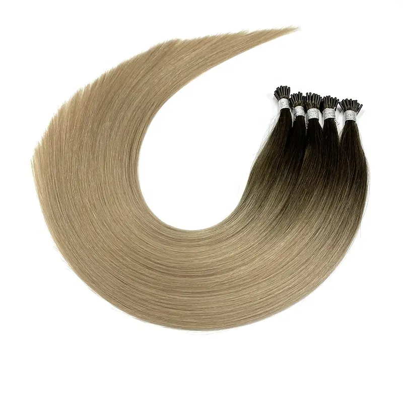 Italian Fusion Keratin Human Virgin Hair I Tips Hair Extension,Wholesale Ombre 100 Keratin Tip Human Hair Extension