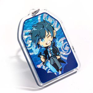Vograce Custom Kawaii Glitter Holographic Acrylic Key Chain <strong>Keychains</strong> - Product Image 4