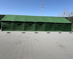 Carpa de Lona Resistente Verde Oliva para 40 Personas, Carpa Militar Impermeable Grande con Lona de PVC para Eventos al Aire Libre - Product Image 2