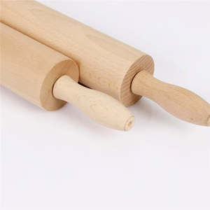 Utensilios de Cocina de Madera Maciza Certificados por SGS, FDA y FSC, Antiadherentes, Seguros, Antiagrietamiento, Sin Pintura, para Uso Doméstico - Product Image 5