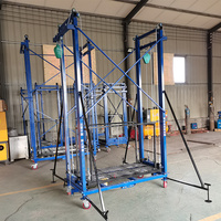 Échafaudage mobile électrique Songmao 2-6m 500Kg, élévateur automatique pour la construction en intérieur