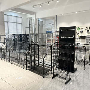 Vente en gros de snacks pour aliments Plateau détachable autoportant pour boulangerie Étagères commerciales Présentoir à pain - Product Image 6