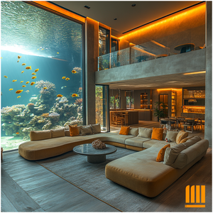 Fabrikant Groot <span class=keywords><strong>Aquarium</strong></span> Gemeenschap Hoek Acryl Huis <span class=keywords><strong>Aquarium</strong></span> Te Koop In Muur - Product Image 1