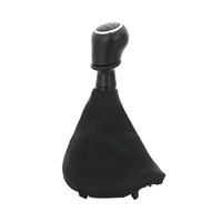 Poignée de levier de vitesses pour VW Transporter Multivan Caravelle T6 T7 2016-2020, boîte de vitesses manuelle, noir argenté