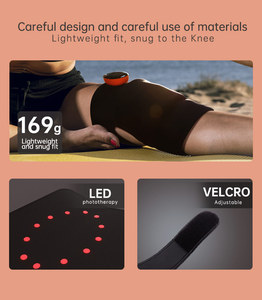 Penyangga Lutut Berpemanas Nirkabel yang Dapat Diisi Ulang untuk <span class=keywords><strong>Arthritis</strong></span> dengan Pijat Getaran - Product Image 6