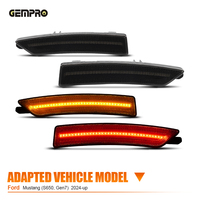 Bumper LED depan/belakang untuk Ford Mustang S650 Gen7 2024, lampu penanda samping