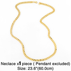 Collana con Ciondolo a Catena Cubana in Oro con Lettere dell'Alfabeto Personalizzate in Zirconi, Stile Hip Hop di Jinyuan Designer - Product Image 3