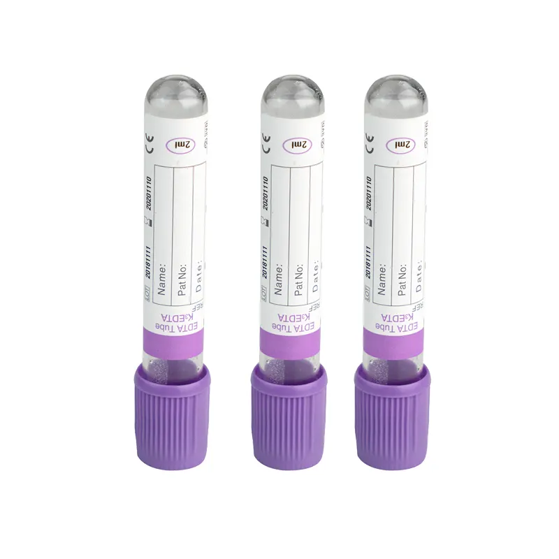Disposable pet edta blood collection tube