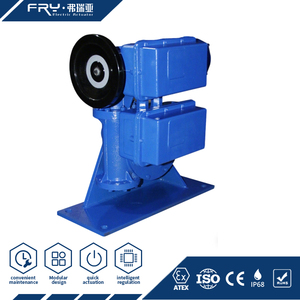 Actuador Eléctrico de Cuarto de Vuelta MB+RS400 con Interruptores de Torque, Interruptores de Límite Auxiliares, Impermeable IP67, Automatización de Edificios - Product Image 1