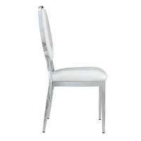 Chaise de banquet empilable pour hôtel et événements, avec cadre métallique doré/argenté et coussin rembourré, certifiée SGS & BIFMA, vente en gros directe usine