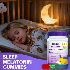 Gomitas para Dormir para Niños OEM Contienen Melatonina Natural con Sabor a Frambuesa, Dosificación Científica - Product Image 4
