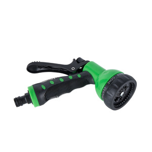 7 Function Adjustable Water Spray Nozzle With <b>Rubber</b> Grip For Gardening And Car Washing - Product Image 3
