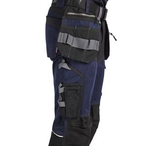 BLAKLADER - 159918608699D84 Craftsman <b>trousers</b> with <b>stretch</b> Dark navy/<b>Black</b> - EAN 7330509845431 WORK <b>TROUSERS</b> - Product Image 4
