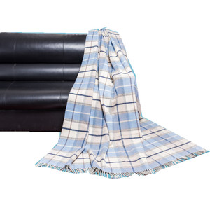 Manta de Invierno Acogedora de Lujo BLUE PHOENIX, Tamaño King, Personalizada, con Peso, de Lana de Nueva Zelanda, Técnica de Tejido Mexicana - Product Image 3