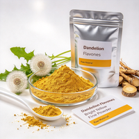 Poudre d'extrait de flavone de pissenlit en vrac, ingrédient végétal naturel pour les formules de compléments alimentaires, approvisionnement direct du fabricant