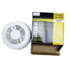 Sensitive Durable Smoke Detector Fire Alarm For Safety Security