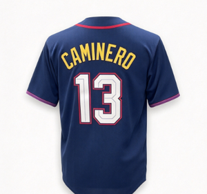 Camiseta de Béisbol de los Tampa Bay Rays # 13 Caminero # 2 Diaz # 14 Camisetas Deportivas Cosidas para Hombre Simpson - Product Image 4