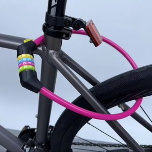 กุญแจล็อคจักรยานแบบสายเคเบิล ยี่ห้อจินต้า แฟชั่น คุณภาพสูง พกพาสะดวก ขนาด 10*650 มม. แบบ 4 หลัก สำหรับจักรยานและสกู๊ตเตอร์ไฟฟ้า - Product Image 5