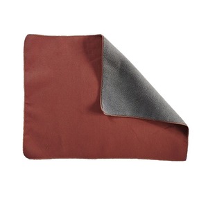 Yi Kailing Serviette de lavage de voiture en microfibre double face, épaisse, anti-peluchage, pour le nettoyage des véhicules, gris-rouge-brun - Product Image 5