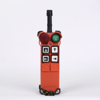 Control Remoto Telecrane de 4 Botones y Doble Velocidad F21-4D para Grúa Puente