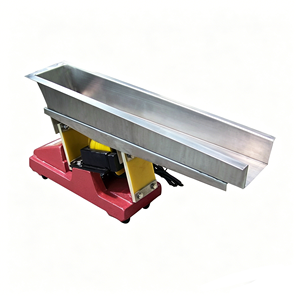 Mini Electromagnetic Vibratory Feeder for <b>Small</b> Volume Material Feeding Compact Feeding Equipment - Product Image 1