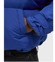 Vestes matelassées en nylon de haute qualité personnalisées OEM, manteaux à bulles rembourrés, vestes d'hiver décontractées pour l'extérieur, vestes en duvet pour hommes grandes tailles