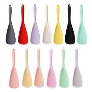All <b>Silicone</b> Duckbill Spatula Non Stick High Temperature Resistant Kitchen Cooking <b>Tool</b> For Salads - Product Image 4