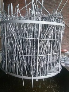 Thiết kế hiện đại trong nhà/ngoài trời <span class=keywords><strong>wrought</strong></span> sắt Basket balusters 8-dòng trang trí lan can - Product Image 4