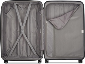 Valise rigide extensible <span class=keywords><strong>DELSEY</strong></span> Paris Helium Aero 28 pouces, grande taille, couleur prune, légère, en néoprène, quatre roues pivotantes, TSA - Product Image 3