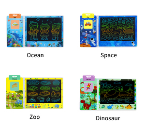 Bảng Viết Kỹ Thuật Số Cho Trẻ Em Máy Tính Bảng Viết Vẽ Lcd Có Đầu Đọc Thẻ Cho Trẻ Em Trò Chuyện Flash Đồ Chơi Học Tập - Product Image 6